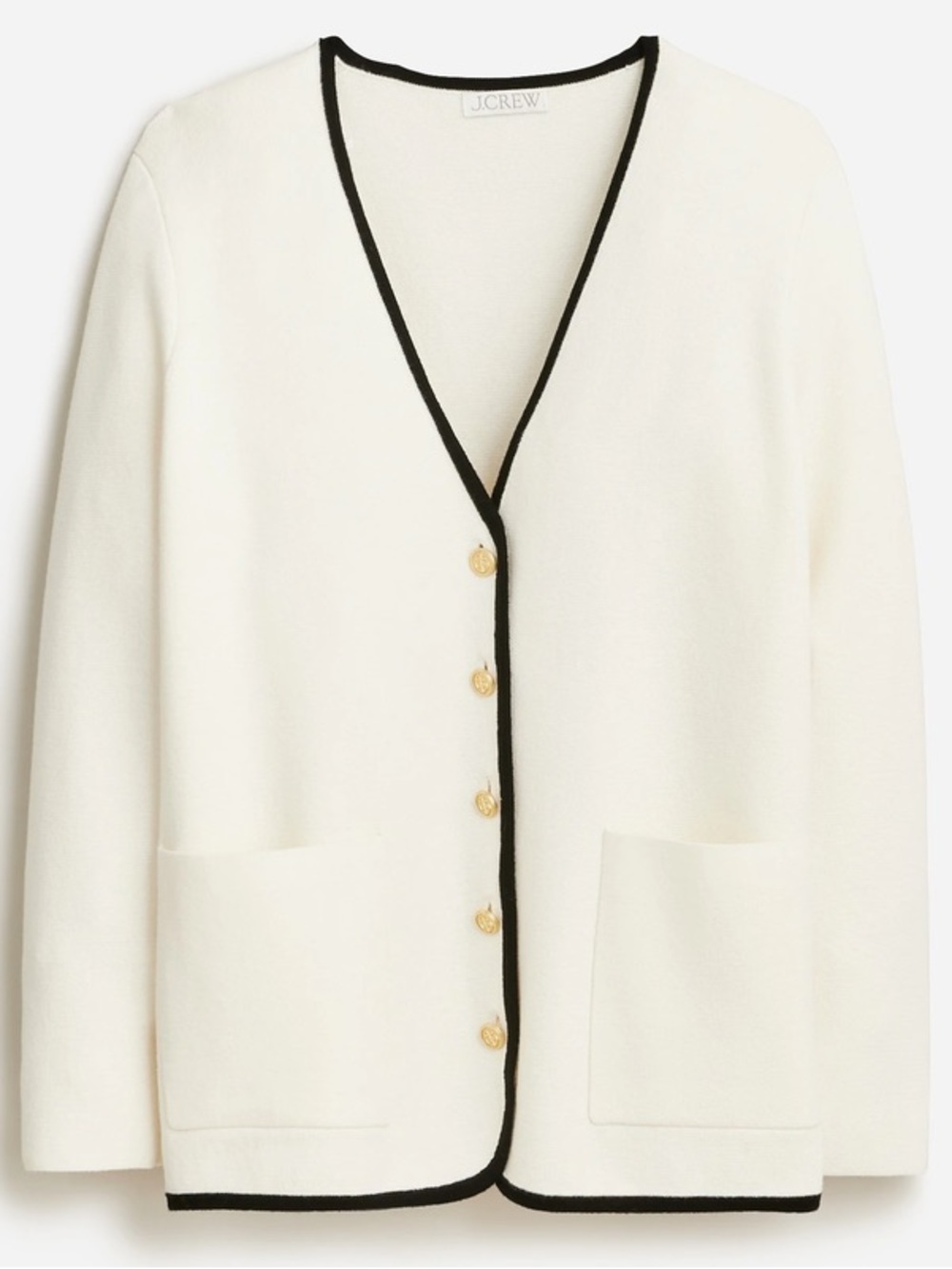 J. Crew Giselle V- Neck Sweater Blazer